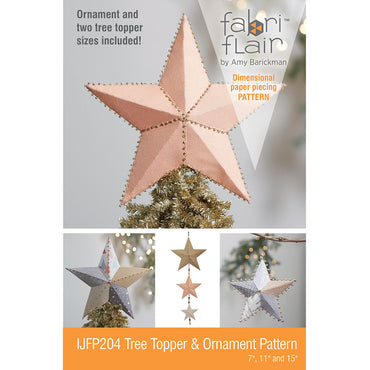 Tree Topper & Ornament Fabriflair Pattern
