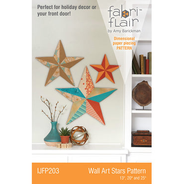 Wall Art Star Fabriflair Pattern