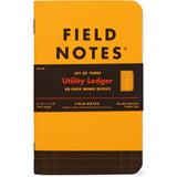 Field Notes Utility Ledger 3-Pack Notebooks
