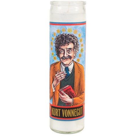 Kurt Vonnegut Secular Saint Candle