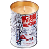 Maple Syrup Tin Candle Wood Wick