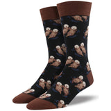 Men's Significant Otter Socks Black