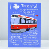 Toronto Streetcar Card by Wendy Tancock