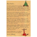 Johnny's Santa Letter Card