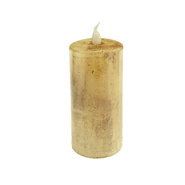 Battery Operated LED Votive Candle with Built-In Timer 