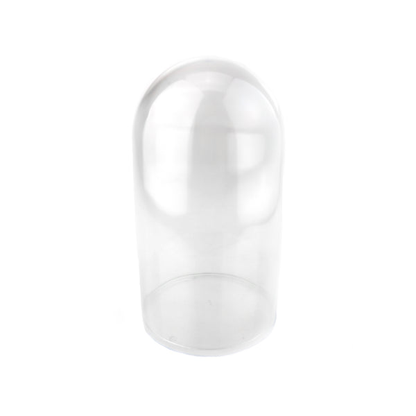 Large PSNS3699CL Firefly Imports Homeford 7.5-Inch Plastic Dome Display Case with Clear Base