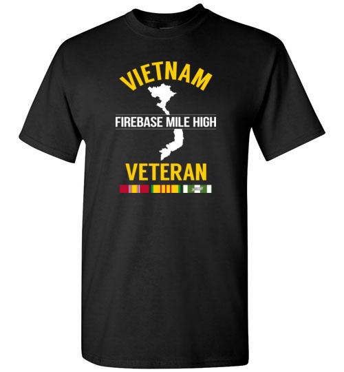 Vietnam Veteran "Firebase Mile High" - Men's/Unisex Standard Fit T-Shirt-Wandering I Store