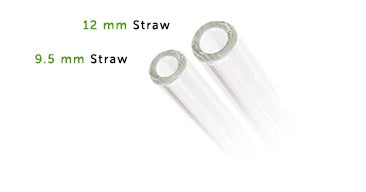 Foods Alive - Glass Straw Thickness Comparison