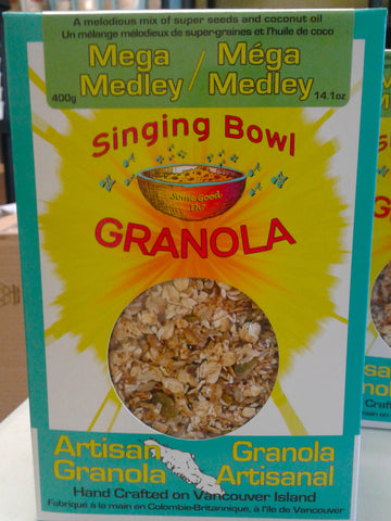 Box of Singing Bowl Granola Mega Medley