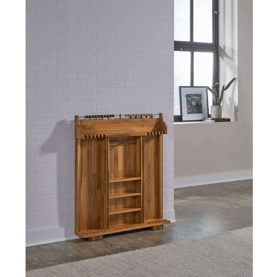 American Heritage® Knoxville Freestanding Cue Rack, Acacia