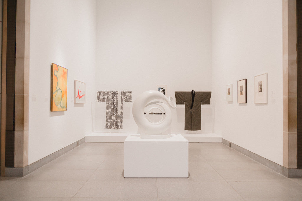 A section of the highly anticipated exhibition, Georgia O’Keefe: Living Modern, curated by Lisa Small. 