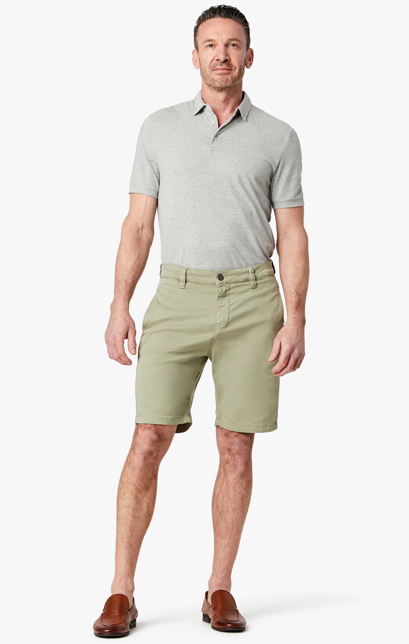 Nevada Shorts In Sage Soft Touch Image 2