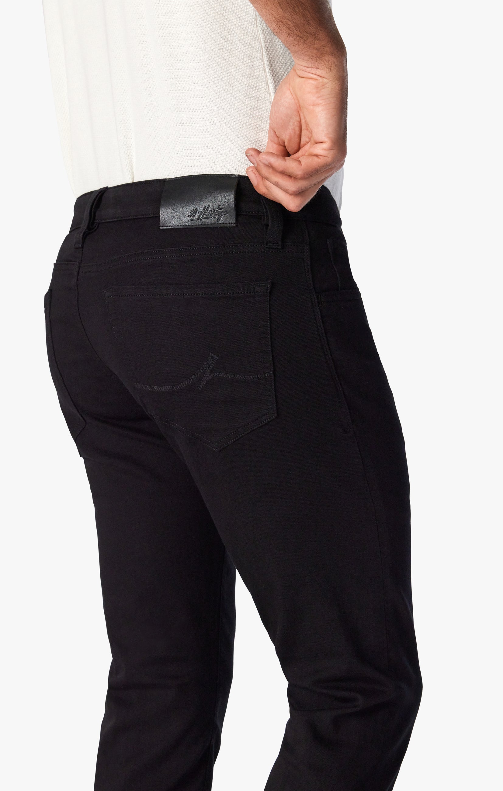 Calm Skinny Leg Jeans In Jet Black Image 3
