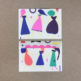 3 Citron Letter Set Writing Papers & Envelopes from Illustrator Subikiawa.