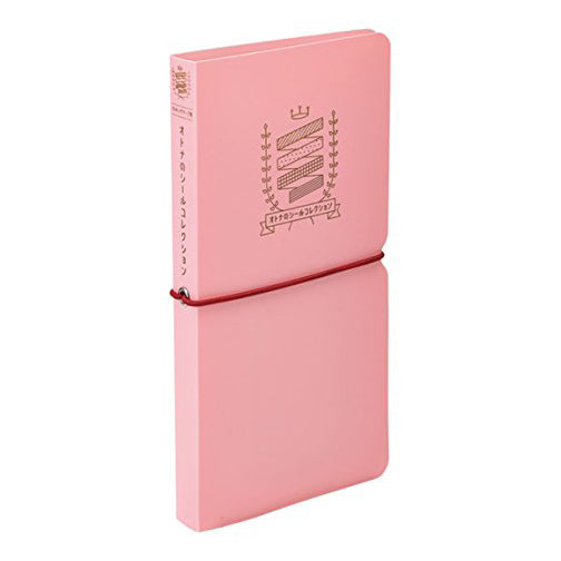 Washi Tape Album Salmon Pink KING JIM Otona Seal Collection