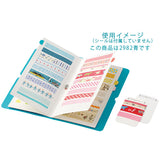 Washi Tape Album Salmon Pink KING JIM Otona Seal Collection