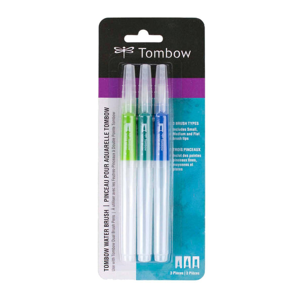 Tombow Water Brush 3-Pack