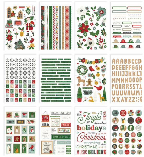 Hearth & Holiday Sticker Book 12/Sheets