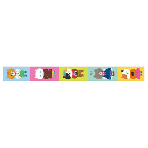 Neko Time Kitty Cat Washi Tape • Mind Wave Japanese Washi Tape