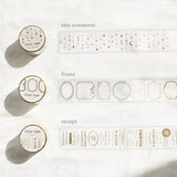 Receipt Clear Washi Tape Mind Wave