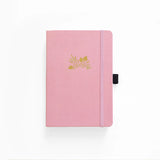 A5 Light Pink Dot Grid Notebook