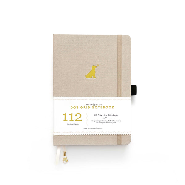 Archer & Olive - B6 Dog Loyal Companion Dot Grid Notebook