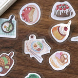 Little Shop Brunch Cafe Flake Sticker (45 pieces)