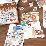 Little Shop Antique Shop Flake Sticker (45 pieces)