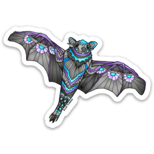 Bat Vinyl Sticker