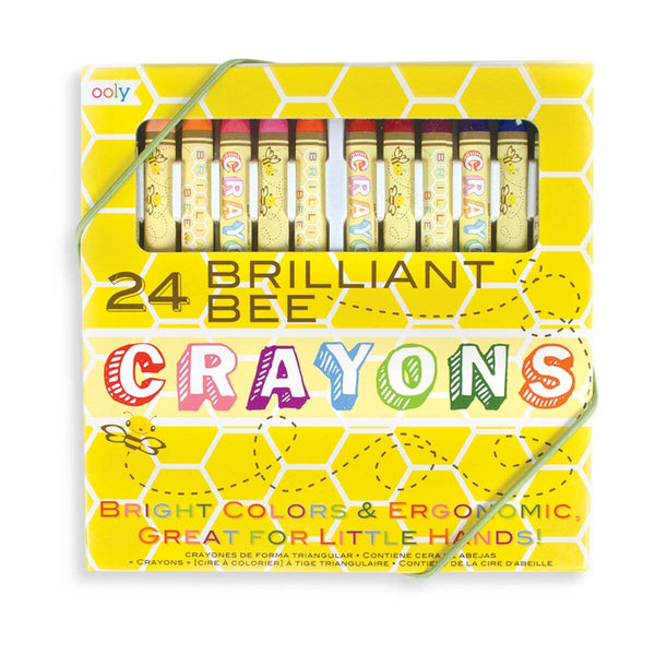 Brilliant Bee Crayons Box of 24
