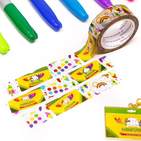 Back To School - Dimsum Of Art Washi Tape (15mm) Wonton In A Million