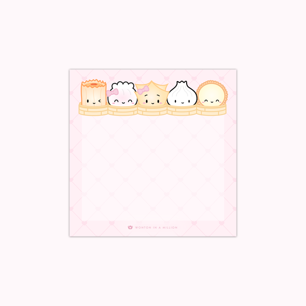 Dimsum Steam Team Sticky Notes 3x3