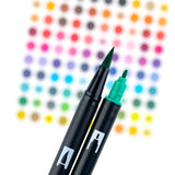 Dual Brush Pen Art Markers Galaxy 10-Pack