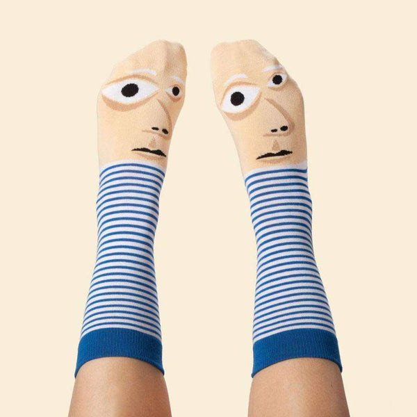 Feetasso Art Socks With Faces