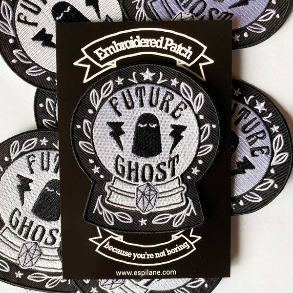 Future Ghost Iron-On Patch