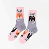 Women's Future Is Feline Crew Socks