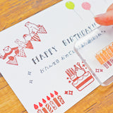 Little Friends Celebration Clear Stamp Set