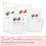 Webster's Pages Sweet Caroline Color Crush Personal Planner Kit. Use planners to organize, plan and tell the story of your life.  ♥♥ Get a washi tape for FREE when you order the Sweet Caroline planner kit from us. We will send a random design.