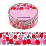 Tulip Field Washi Tape Foil