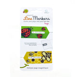 Bugs Linemarkers Set of 2 Magnetic Bookmarks Page Marker