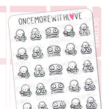 Contact Lens Planner Sticker