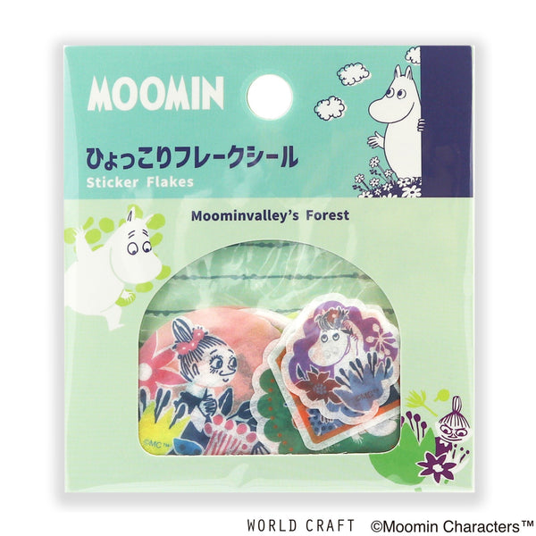 Moomin Valley Forest Flake Sticker (45 pieces)