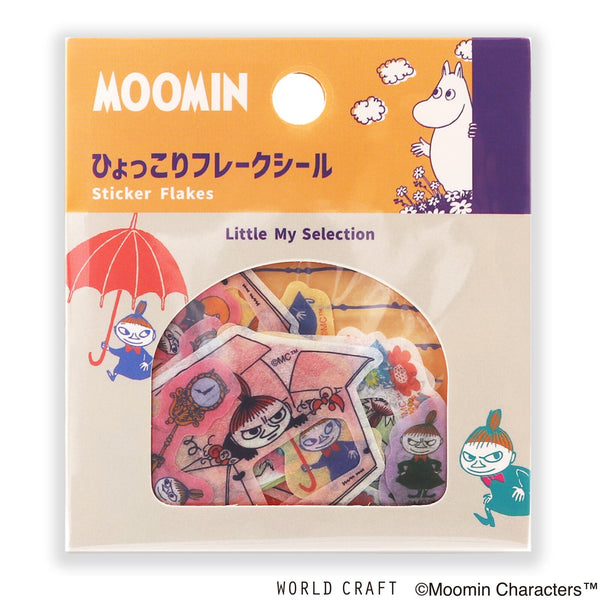 Moomin Little My Selection Flake Sticker (45 pieces)