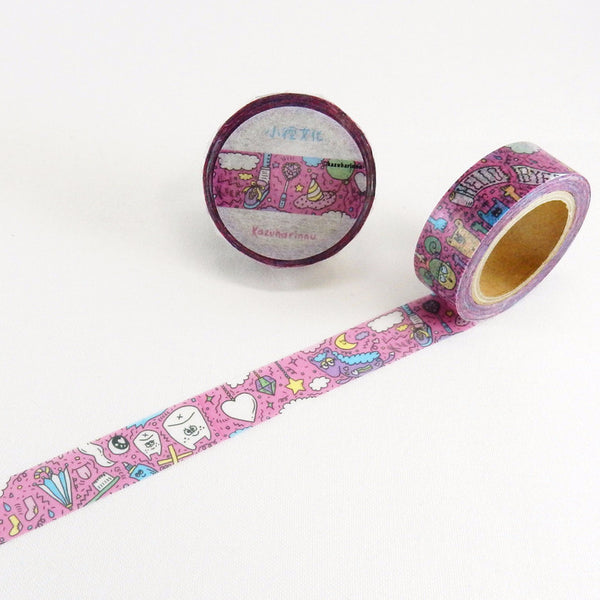 My Fancy World Round Top Masking Tape • Path KAZUHARINNU