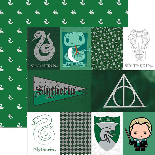 Just because many villains hail from the Slytherin house, it doesn't mean that they're all bad! Slytherins are celebrated on this tag paper and in the Harry Potter series for being ambitious and resourceful leaders!