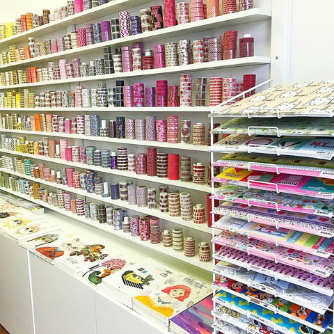The Great Washi Wall at Little Craft Place, Houston Texas