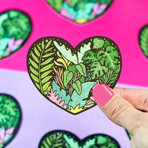 Tropical Love Vinyl Sticker