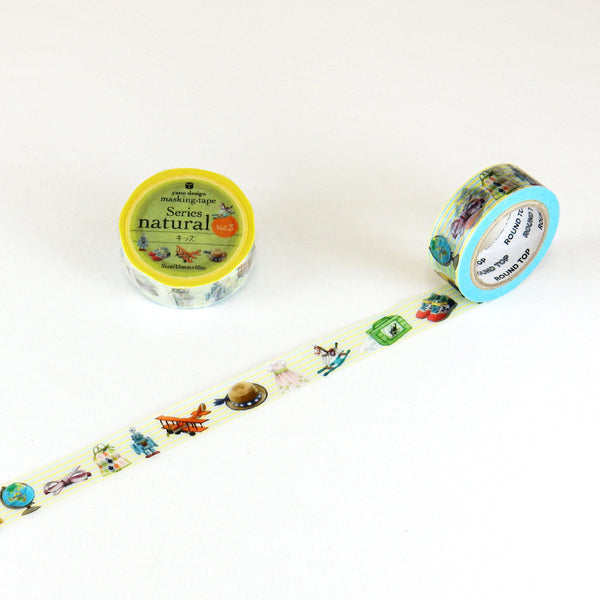 Kids Round Top Washi Tape