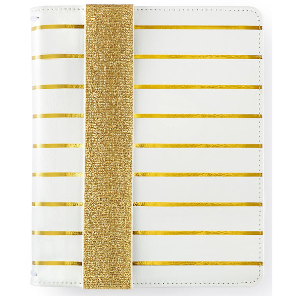 A5 Bullet Planner Kit Gold Stripe