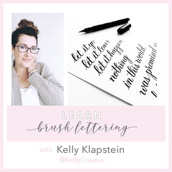 learn brush lettering